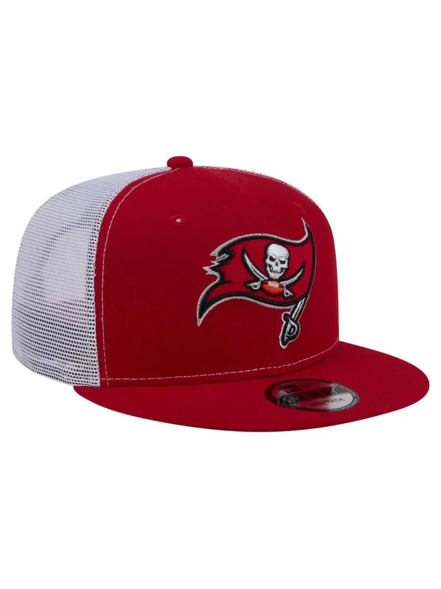 Кепка-снэпбек с вышитым логотипом Tampa Bay Buccaneers New Era — изображение 3 из 5, красный