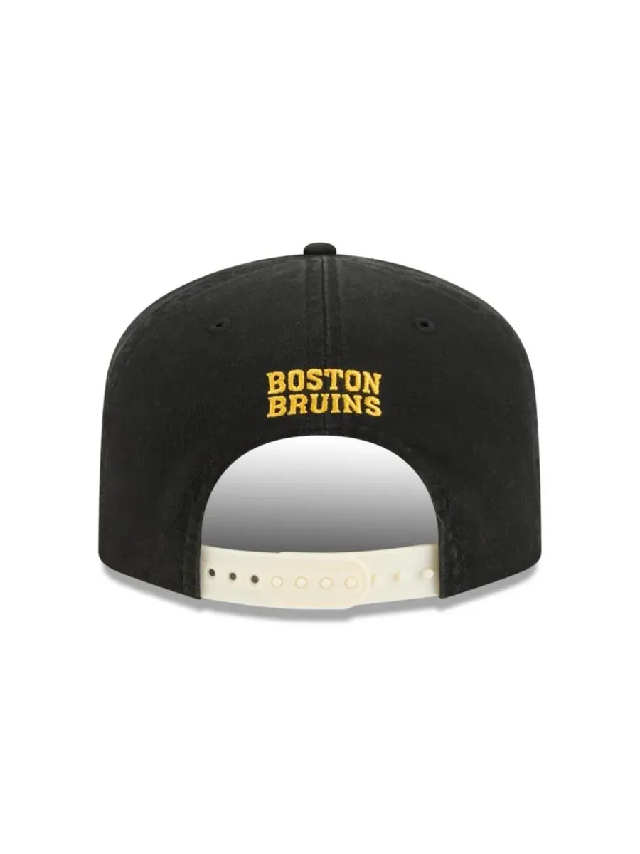 Кепка New Era 19TWENTY с вышивкой, Boston Bruins — изображение 3 из 4, черный