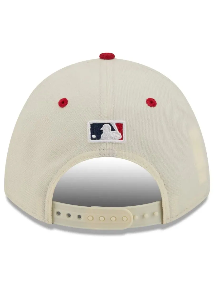 Бейсболка New Era San Francisco Giants USA 250 — изображение 4 из 5, кремовый красный