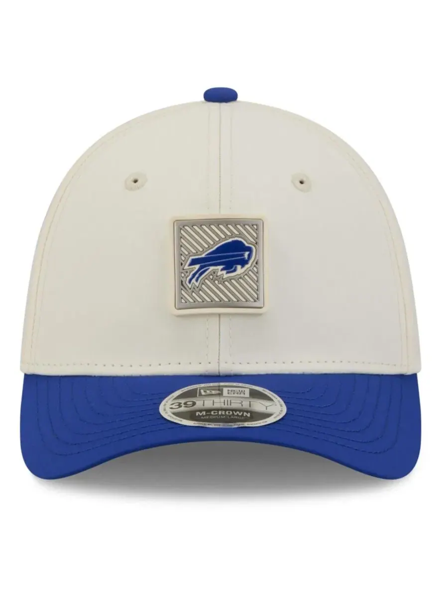 Кепка New Era Buffalo Bills 39THIRTY Flex — изображение 5 из 5, кремовый