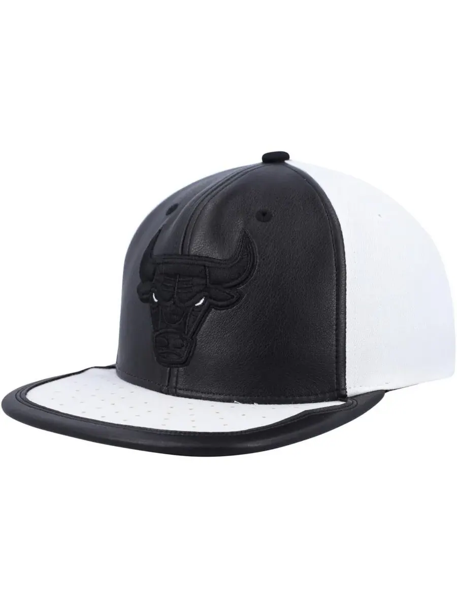 Mitchell & Ness Мужская черно-белая кепка-снепбек Chicago Bulls NBA Day One — изображение 1 из 4, черный белый