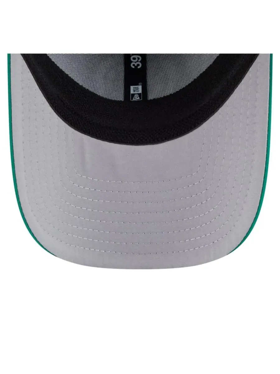 New Era Мужская бейсболка Boston Celtics Featherweight Poly Rope Flex 39Thirty ярко-зеленого цвета — изображение 2 из 5