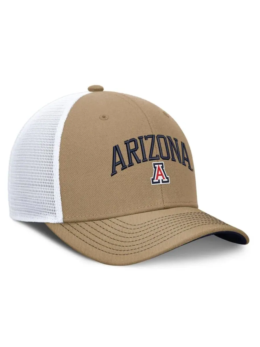 Кепка-тракер с вышивкой Arizona Wildcats Nike — изображение 3 из 5, бежевый темно-синий