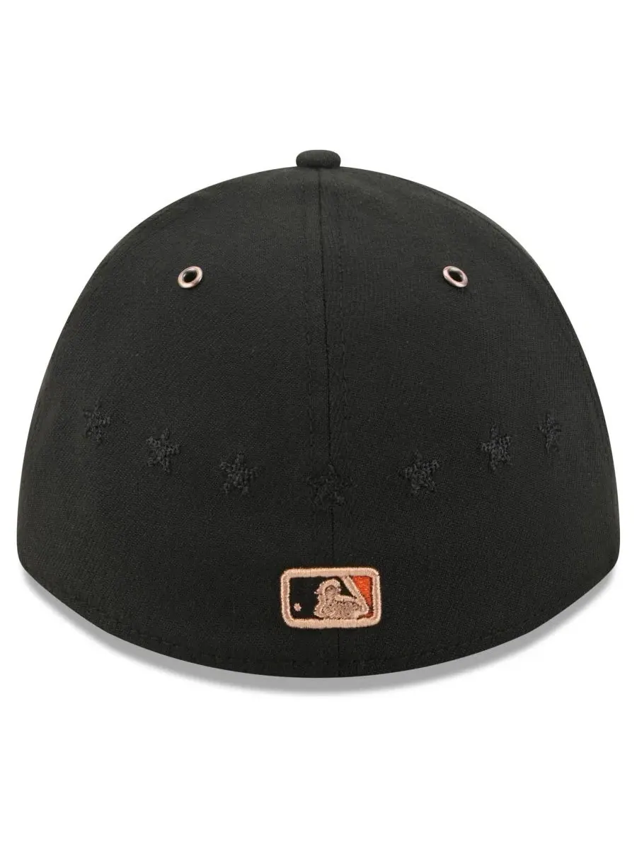 Кепка New Era 39THIRTY Flex, с вышивкой San Francisco Giants — изображение 4 из 5, черный