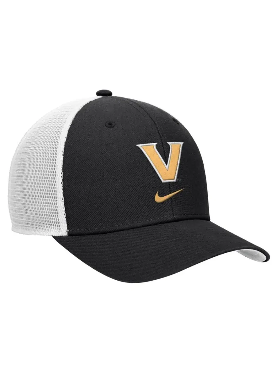 Кепка-тракер Nike Rise с вышивкой Vanderbilt Commodores — изображение 2 из 3, черный
