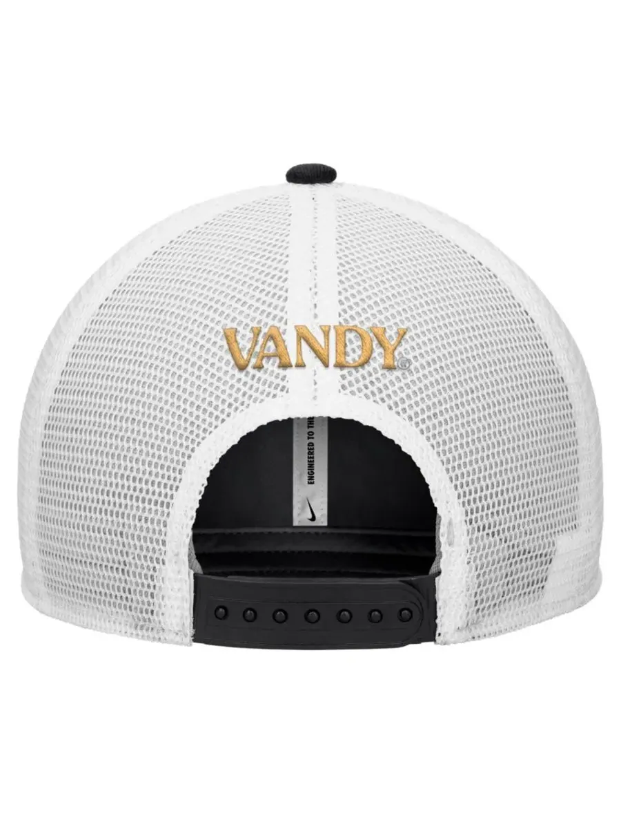 Кепка-тракер Nike Rise с вышивкой Vanderbilt Commodores — изображение 3 из 3, черный