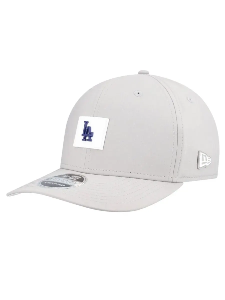 Бейсболка New Era с козырьком, Los Angeles Dodgers 2026 Clubhouse 9SEVENTY — изображение 1 из 4, серый