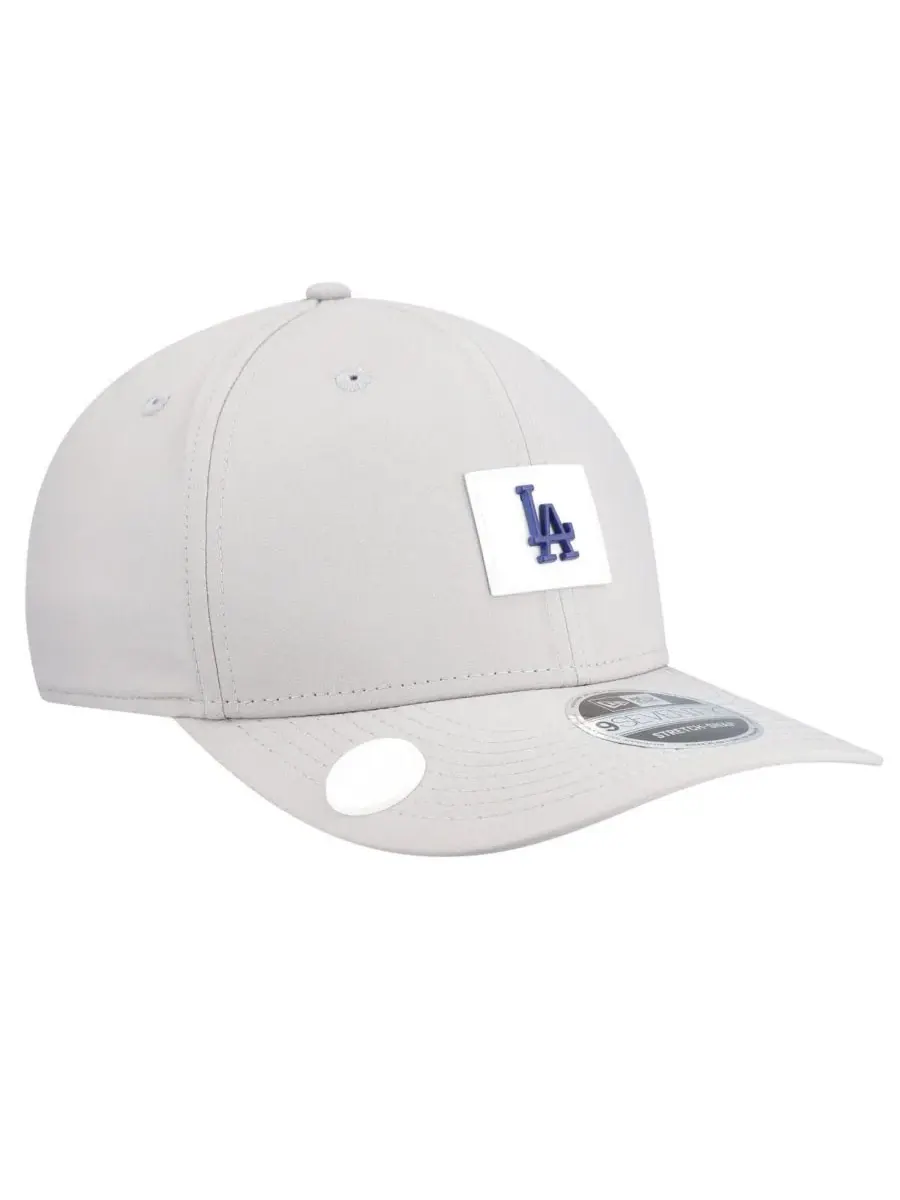 Бейсболка New Era с козырьком, Los Angeles Dodgers 2026 Clubhouse 9SEVENTY — изображение 3 из 4, серый