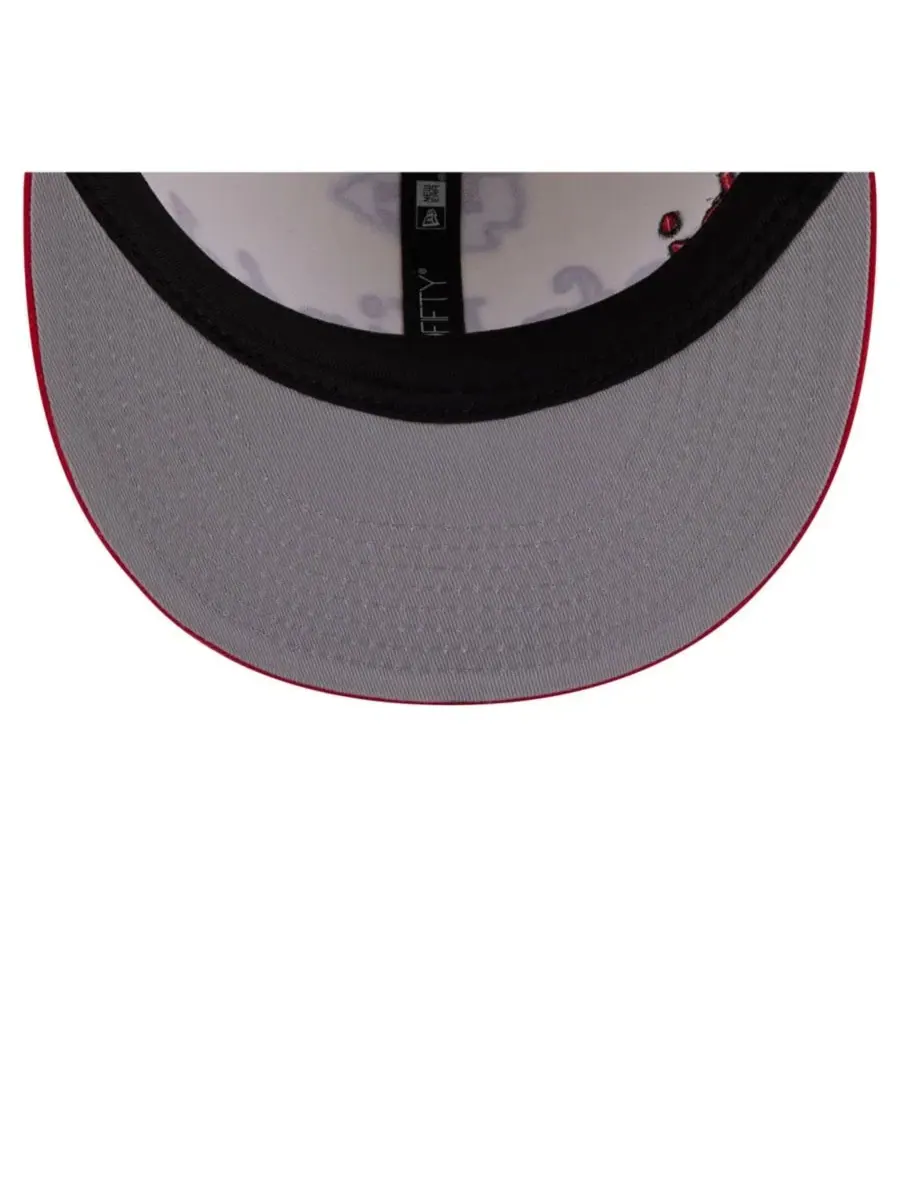 Кепка с принтом Kansas City Chiefs Oversized Slogan 9FIFTY New Era — изображение 5 из 7, бежевый