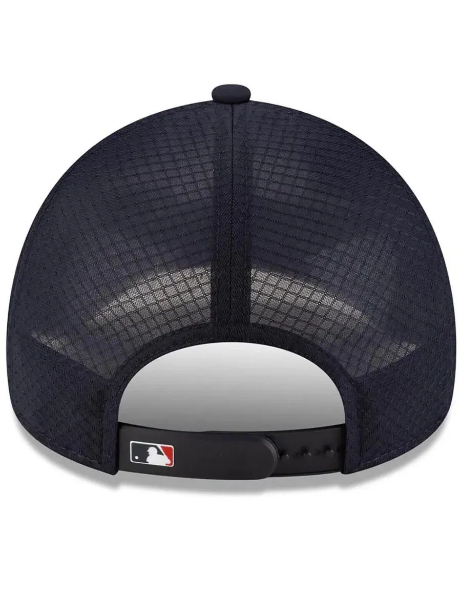 Бейсболка New Era Minnesota Twins 2026 Batting Practice Apex 9FORTY — изображение 2 из 4, темно-синий