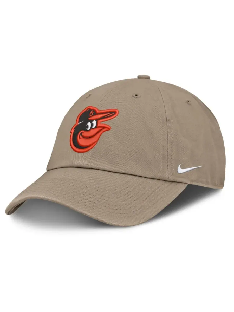 Бейсболка Nike Baltimore Orioles с вышивкой и патчем — изображение 3 из 4, хаки