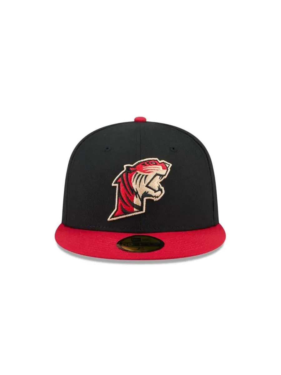 New Era Мужская черная кепка Fresno Grizzlies Theme Nights 59FIFTY — изображение 2 из 4, черный