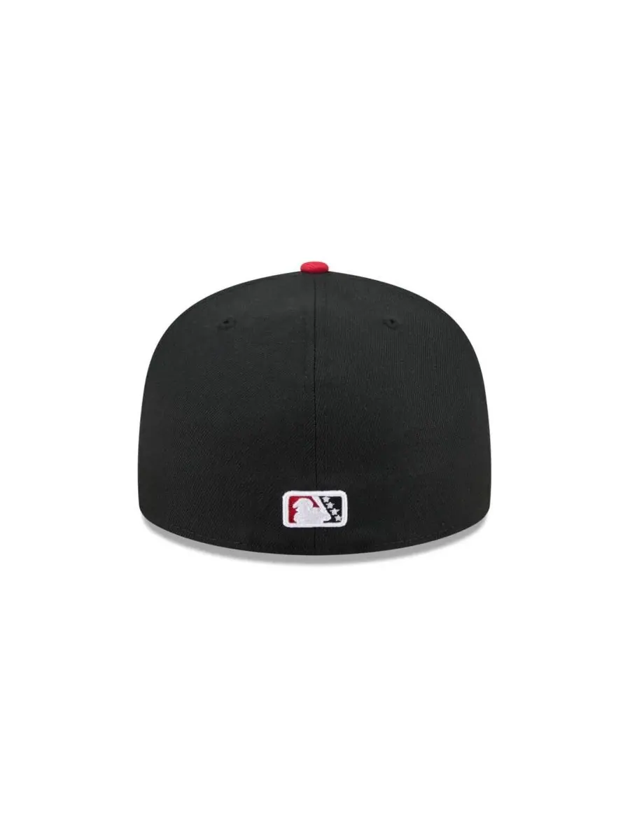 New Era Мужская черная кепка Fresno Grizzlies Theme Nights 59FIFTY — изображение 4 из 4, черный