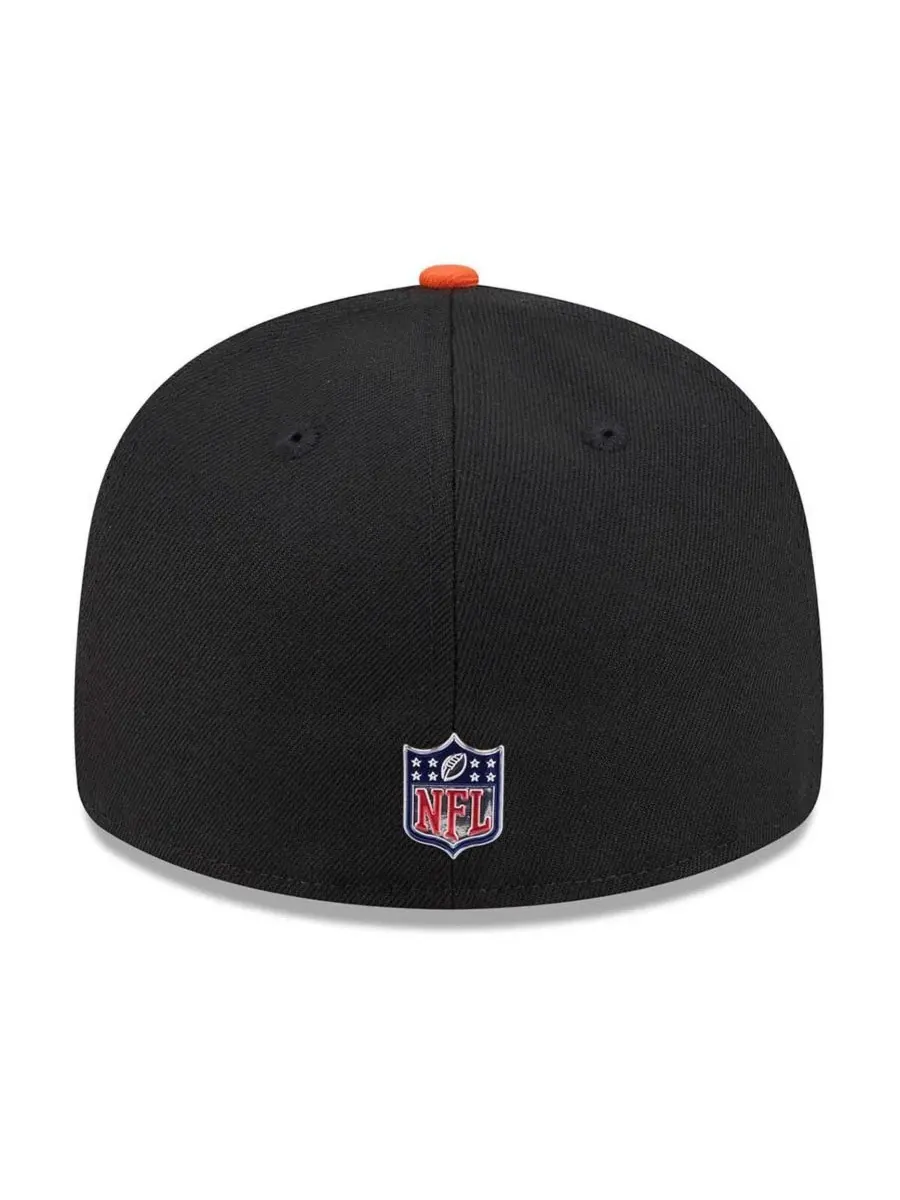 Кепка с высокой тульей, с принтом Cincinnati Bengals New Era — изображение 4 из 5, черный оранжевый