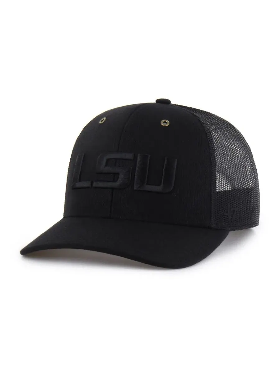 Кепка-тракер с принтом LSU Tigers, модель Carhartt x '47 '47 Brand — изображение 1 из 4, черный