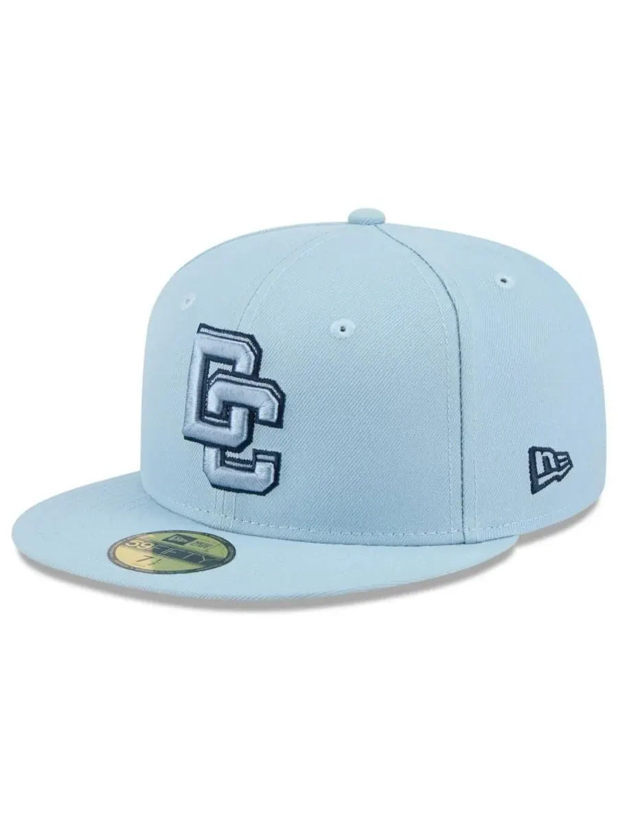 New Era Мужская светло-голубая бейсболка Washington Nationals 2025 City Connect Fan Pack 59FIFTY — изображение 1 из 5