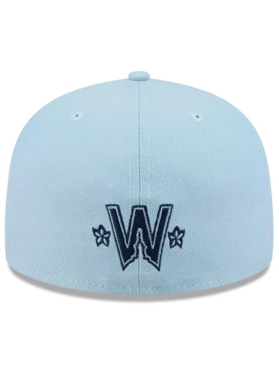 New Era Мужская светло-голубая бейсболка Washington Nationals 2025 City Connect Fan Pack 59FIFTY — изображение 4 из 5
