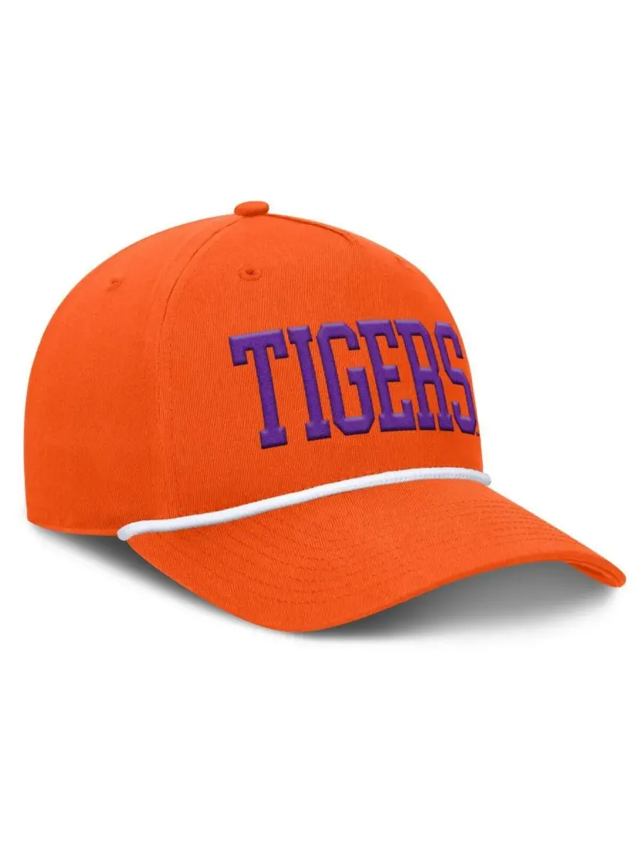 Fanatics Мужская регулируемая кепка с оранжевым логотипом Clemson Tigers, символизирующая борьбу за — изображение 2 из 4