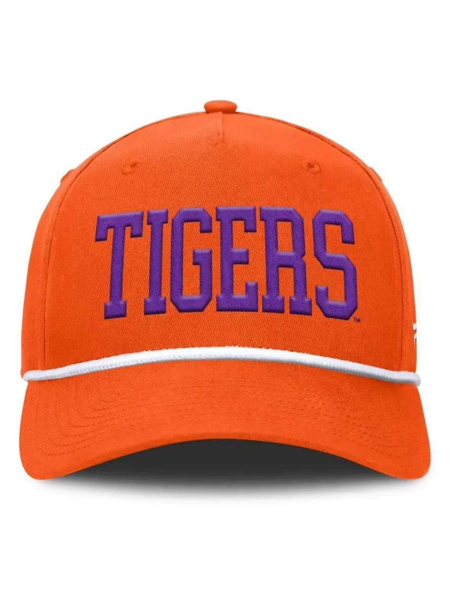 Fanatics Мужская регулируемая кепка с оранжевым логотипом Clemson Tigers, символизирующая борьбу за — изображение 3 из 4