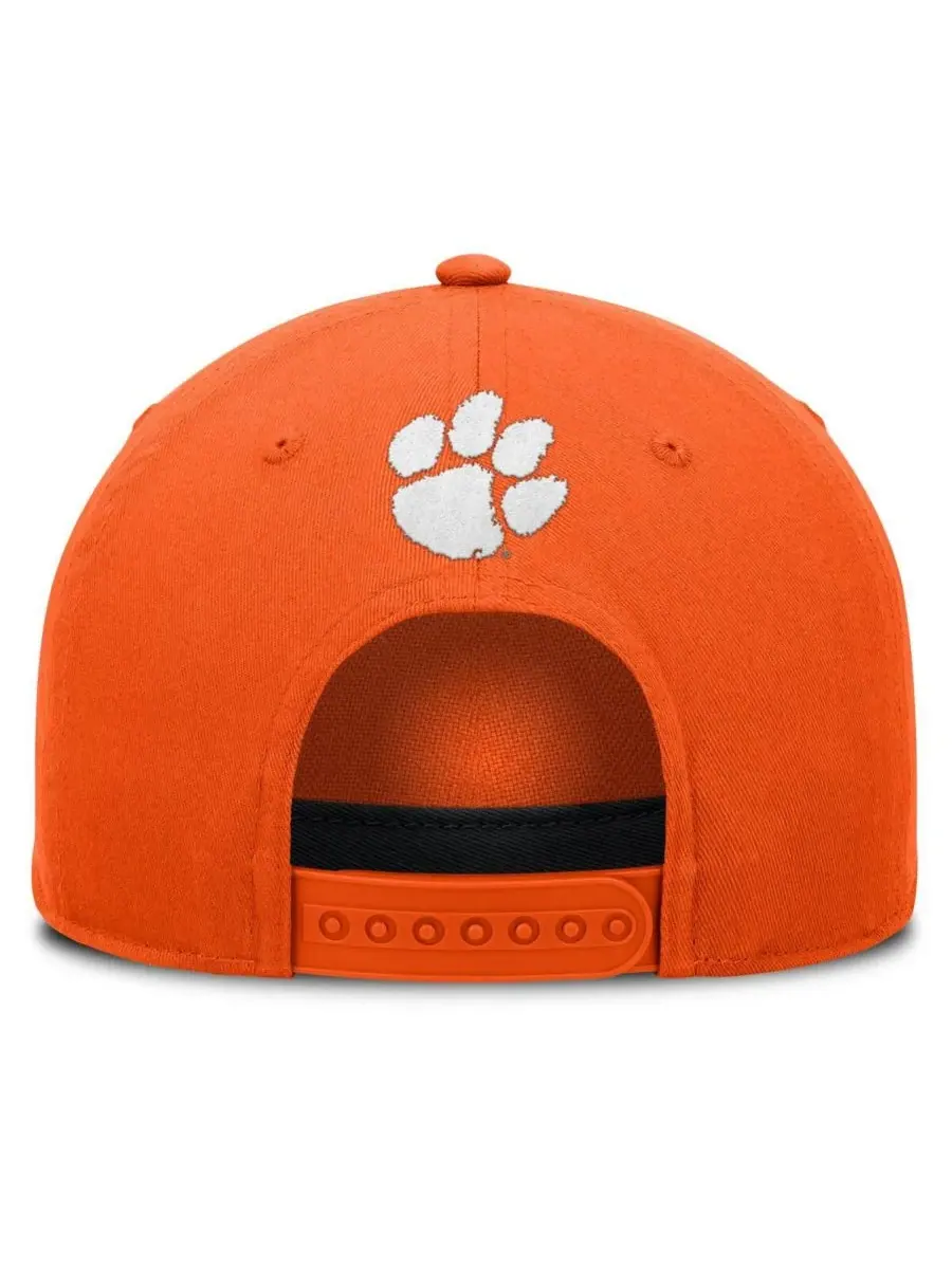 Fanatics Мужская регулируемая кепка с оранжевым логотипом Clemson Tigers, символизирующая борьбу за — изображение 4 из 4