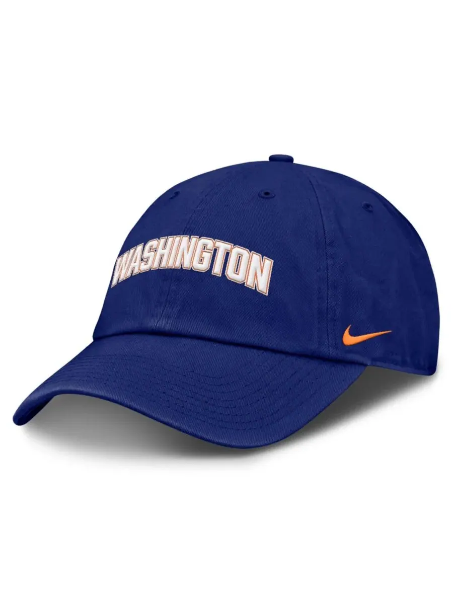 Бейсболка с вышивкой Washington Nationals Club Nike — изображение 1 из 4, королевский