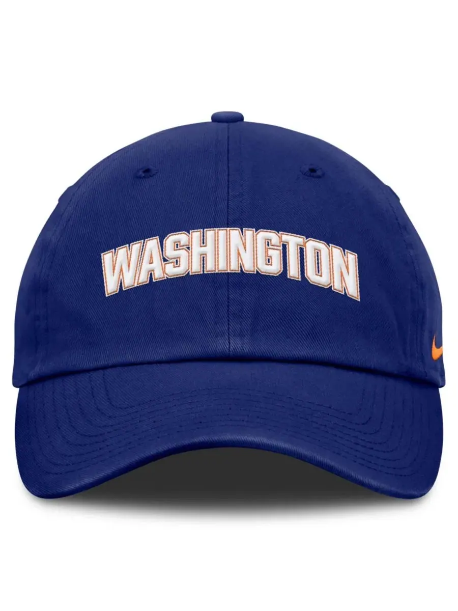 Бейсболка с вышивкой Washington Nationals Club Nike — изображение 2 из 4, королевский