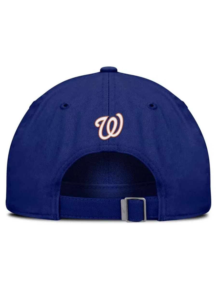 Бейсболка с вышивкой Washington Nationals Club Nike — изображение 4 из 4, королевский