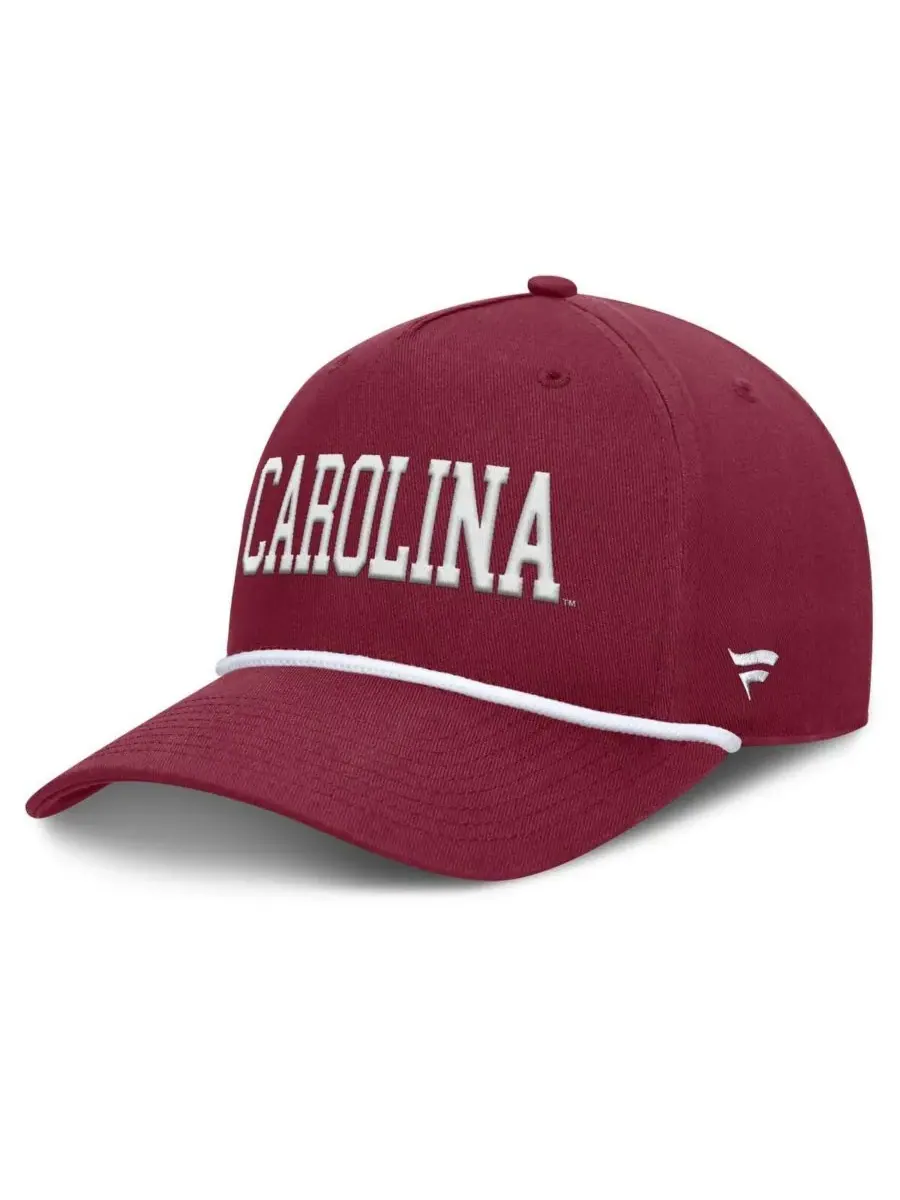 Мужская регулируемая кепка Garnet South Carolina Gamecocks с символикой команды по фол-болу Fanatics — изображение 1 из 4