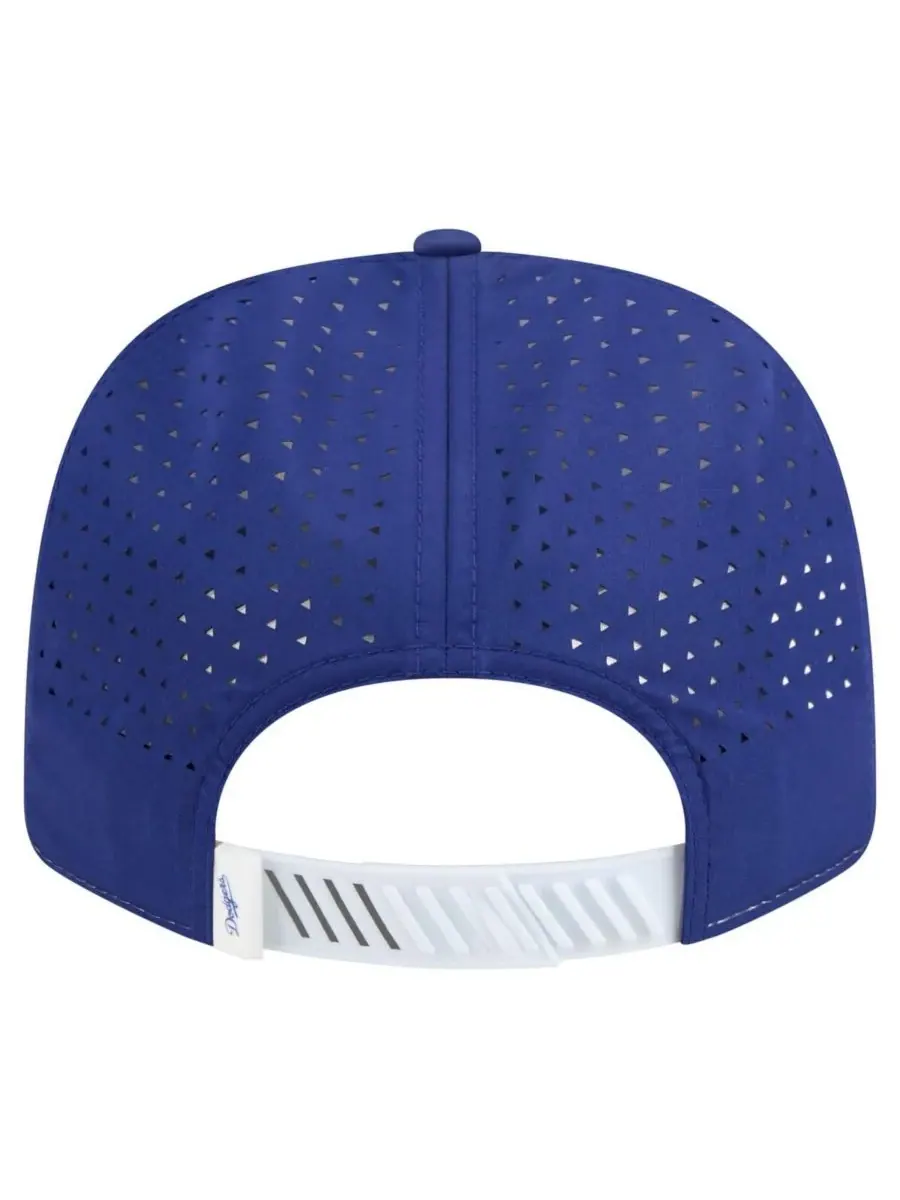 New Era Мужская кепка Los Angeles Dodgers Established Patch 9SEVENTY белого/королевского цвета с — изображение 3 из 4, белый