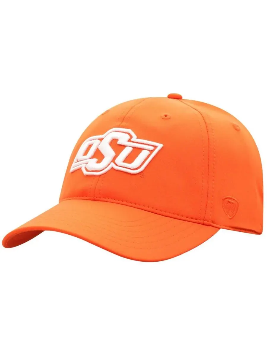 Top of the World Мужская оранжевая регулируемая кепка Oklahoma State Cowboys Victory Trainer — изображение 1 из 4, оранжевый