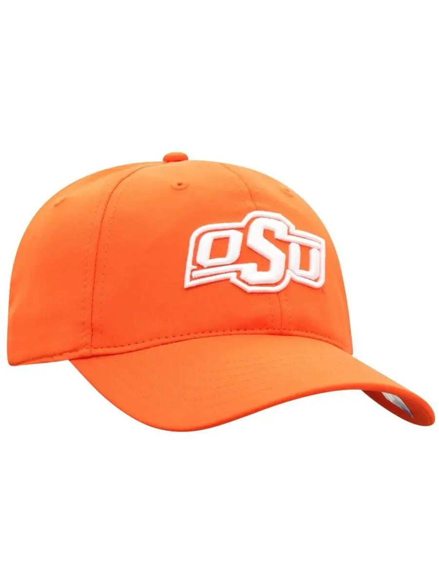 Top of the World Мужская оранжевая регулируемая кепка Oklahoma State Cowboys Victory Trainer — изображение 4 из 4, оранжевый