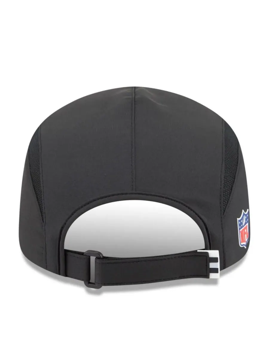New Era Мужская черная регулируемая кепка Las Vegas Raiders 2025 Sideline Runner — изображение 3 из 5, черный