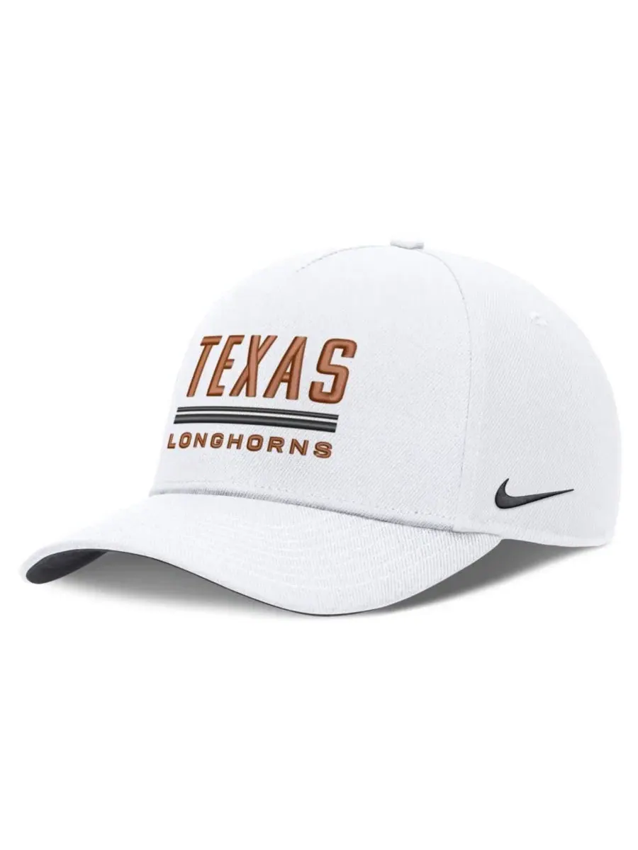 Кепка Nike с вышивкой Texas Longhorns — изображение 1 из 5, белый