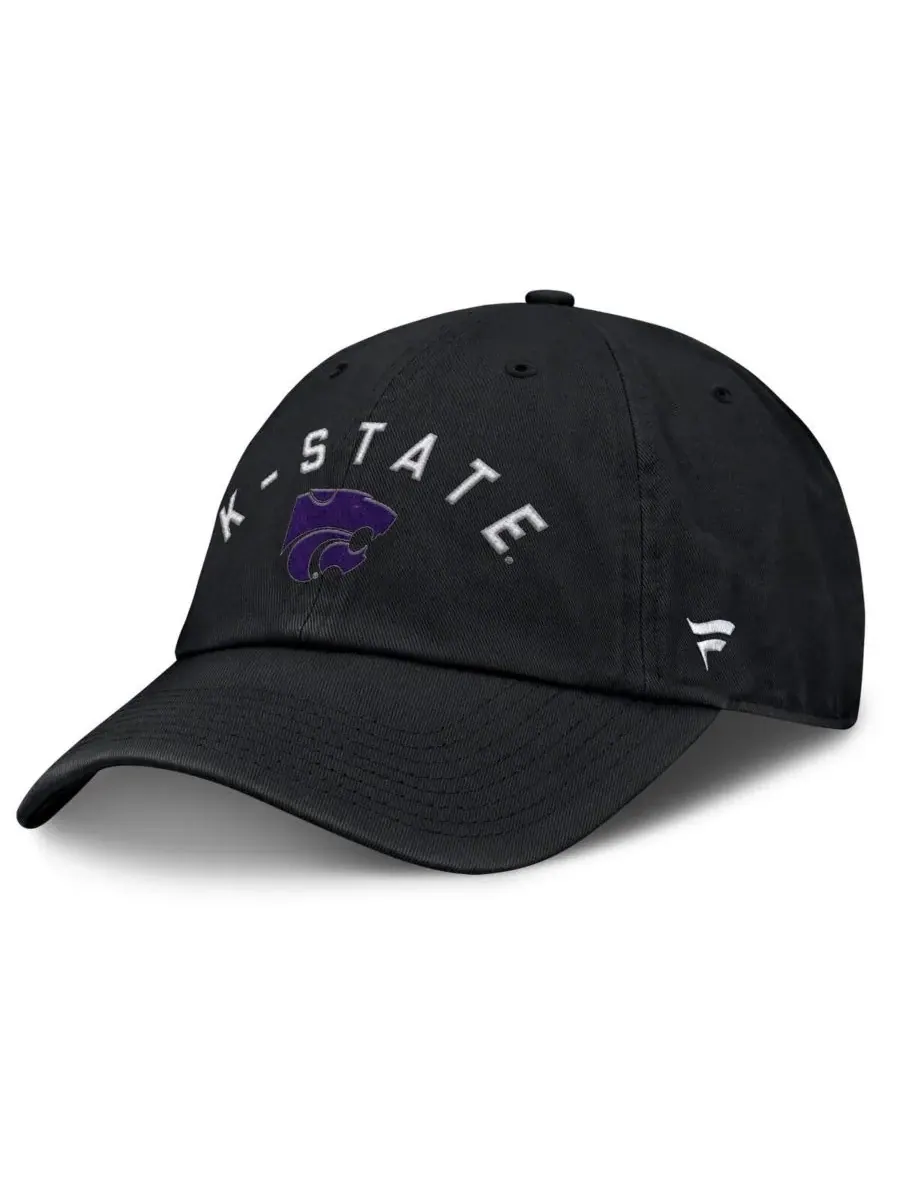 Fanatics Мужская черная регулируемая кепка Kansas State Wildcats Myth — изображение 1 из 4, черный