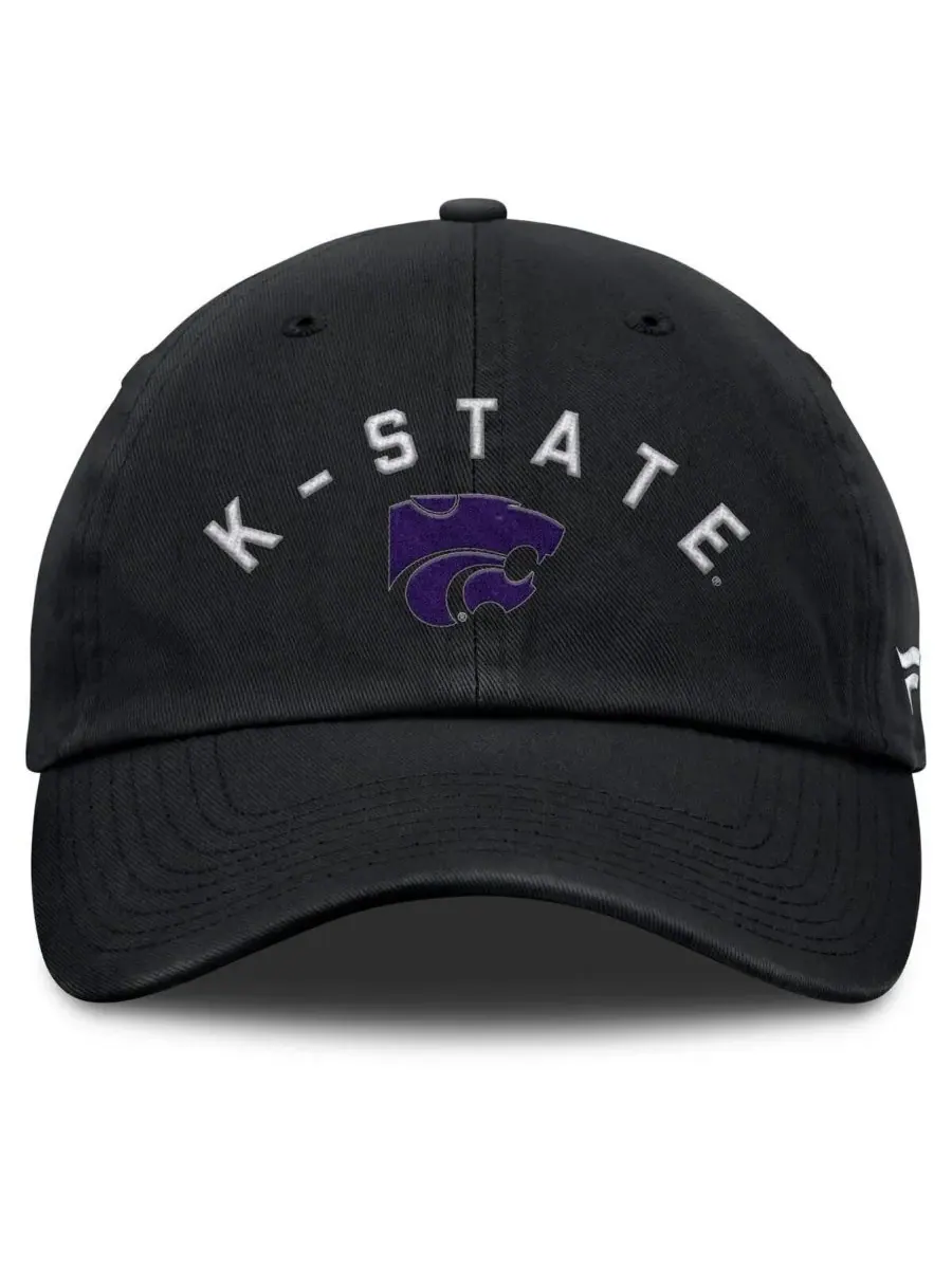 Fanatics Мужская черная регулируемая кепка Kansas State Wildcats Myth — изображение 2 из 4, черный