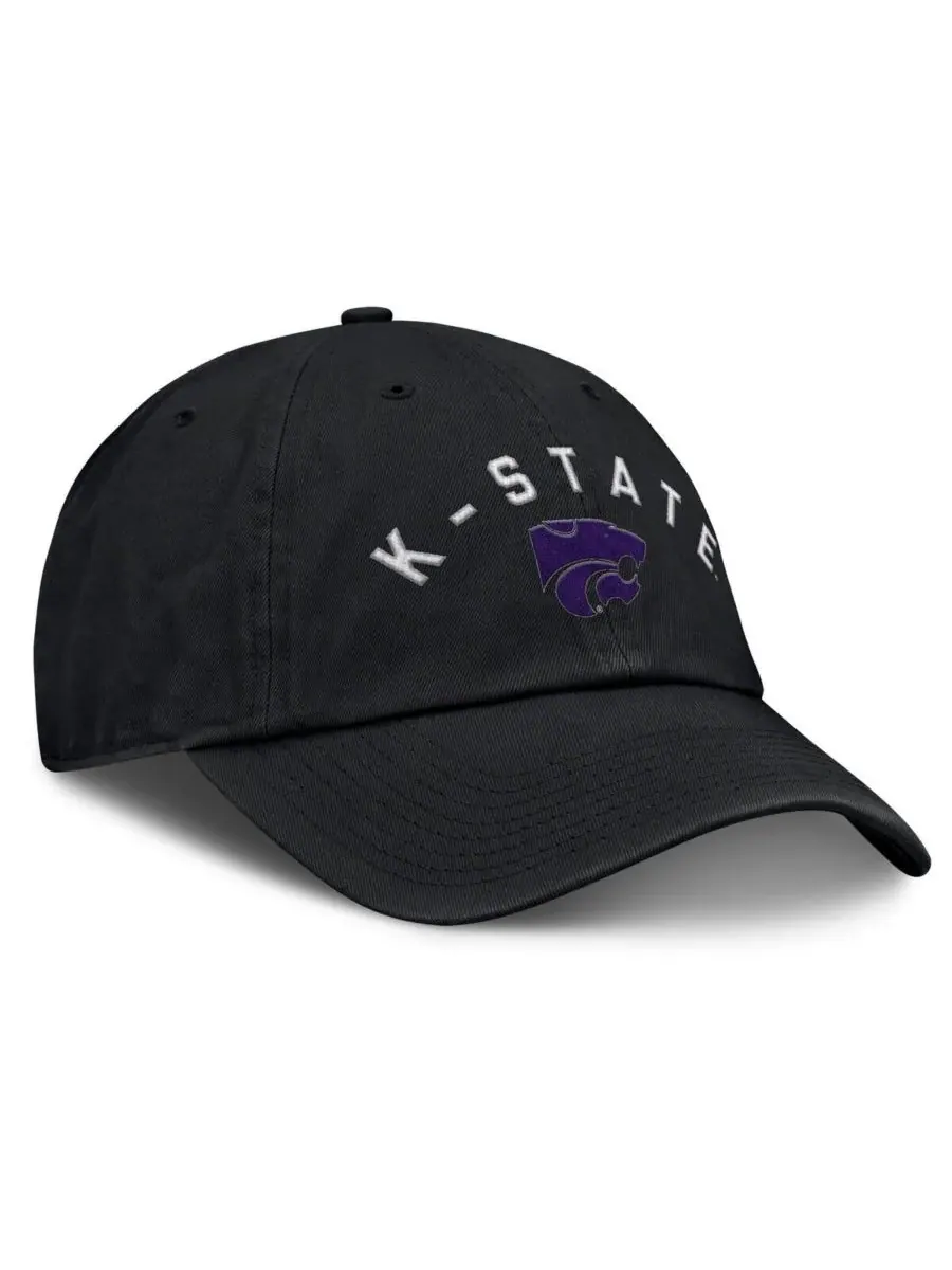 Fanatics Мужская черная регулируемая кепка Kansas State Wildcats Myth — изображение 3 из 4, черный