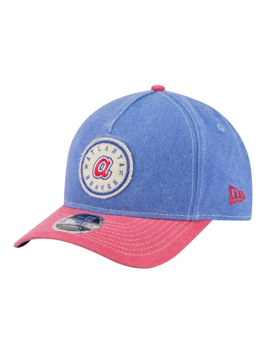 Кепка New Era с эмблемой Atlanta Braves — изображение 1 из 5, красный