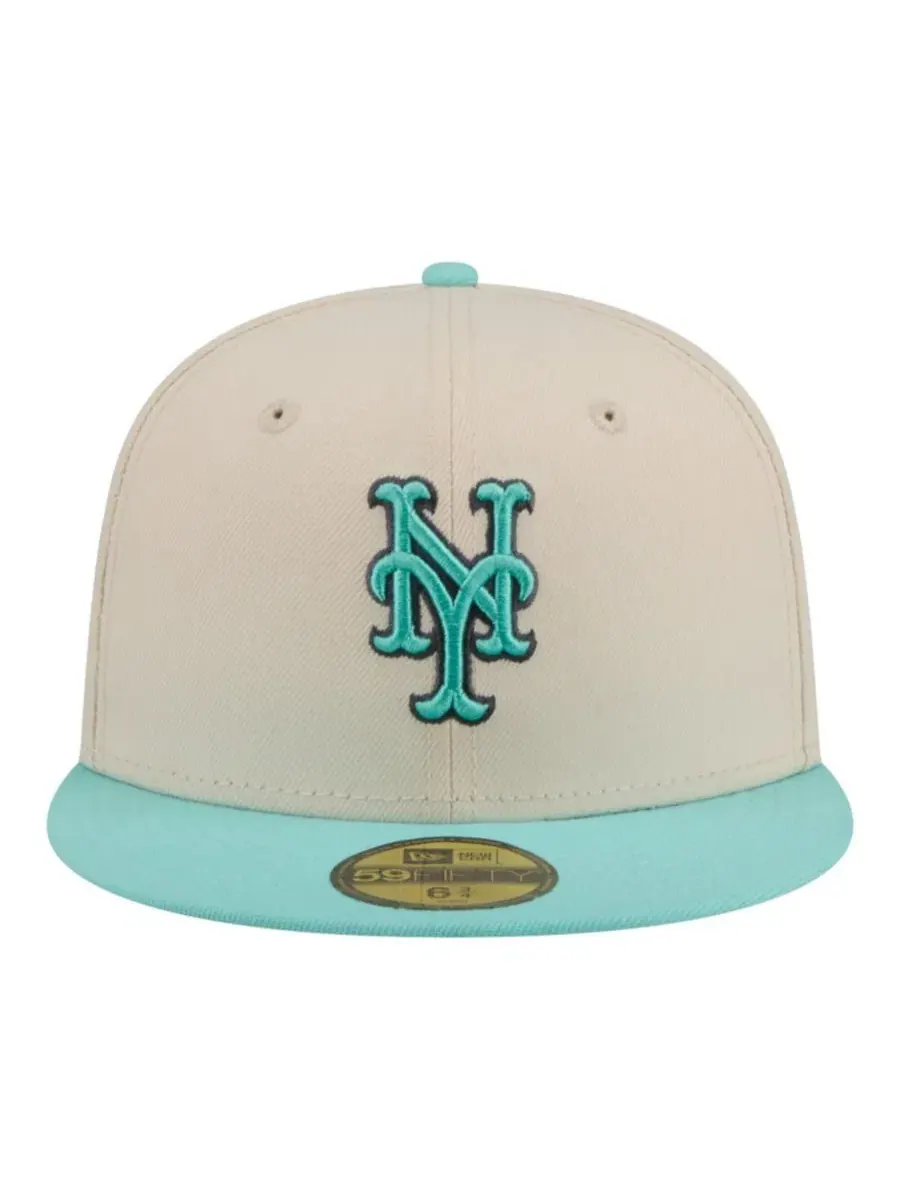 Кепка New York Mets Color Pack 59FIFTY New Era — изображение 2 из 5, светлый бежевый