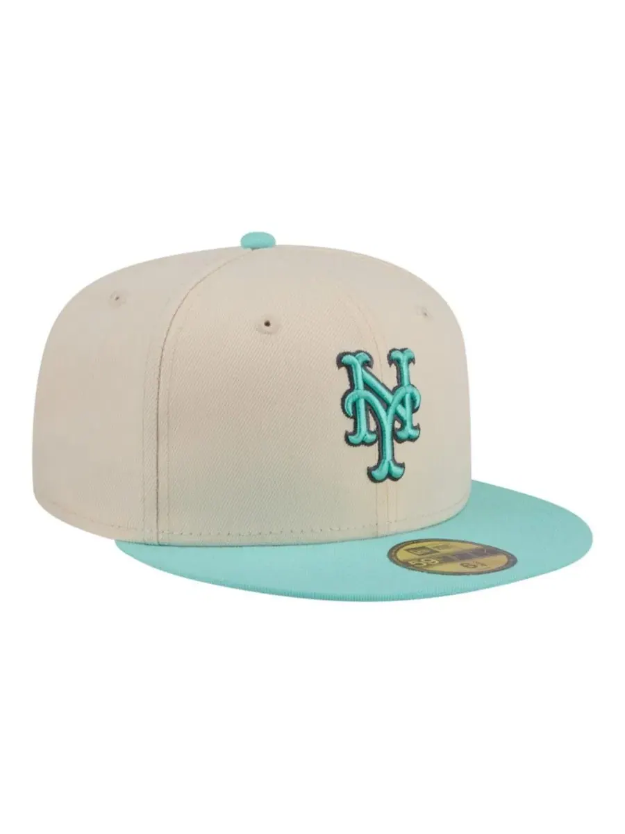 Кепка New York Mets Color Pack 59FIFTY New Era — изображение 3 из 5, светлый бежевый