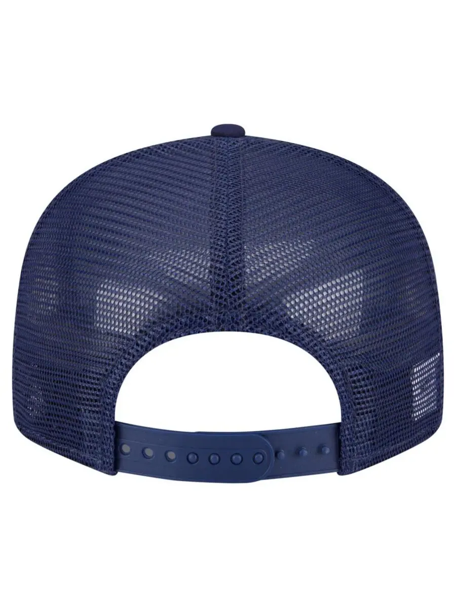 New Era Мужская кепка-тракер Navy Midshipmen Split Panel 9FIFTY Snapback — изображение 4 из 4, темно-синий