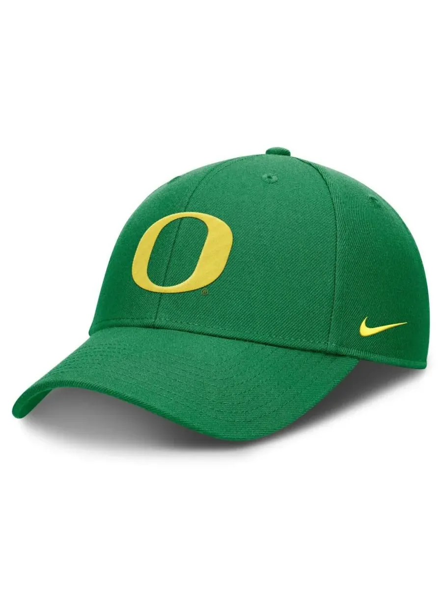 Nike Мужская зеленая регулируемая бейсболка Oregon Ducks 2024 для выступлений на поле — изображение 1 из 4, зеленый