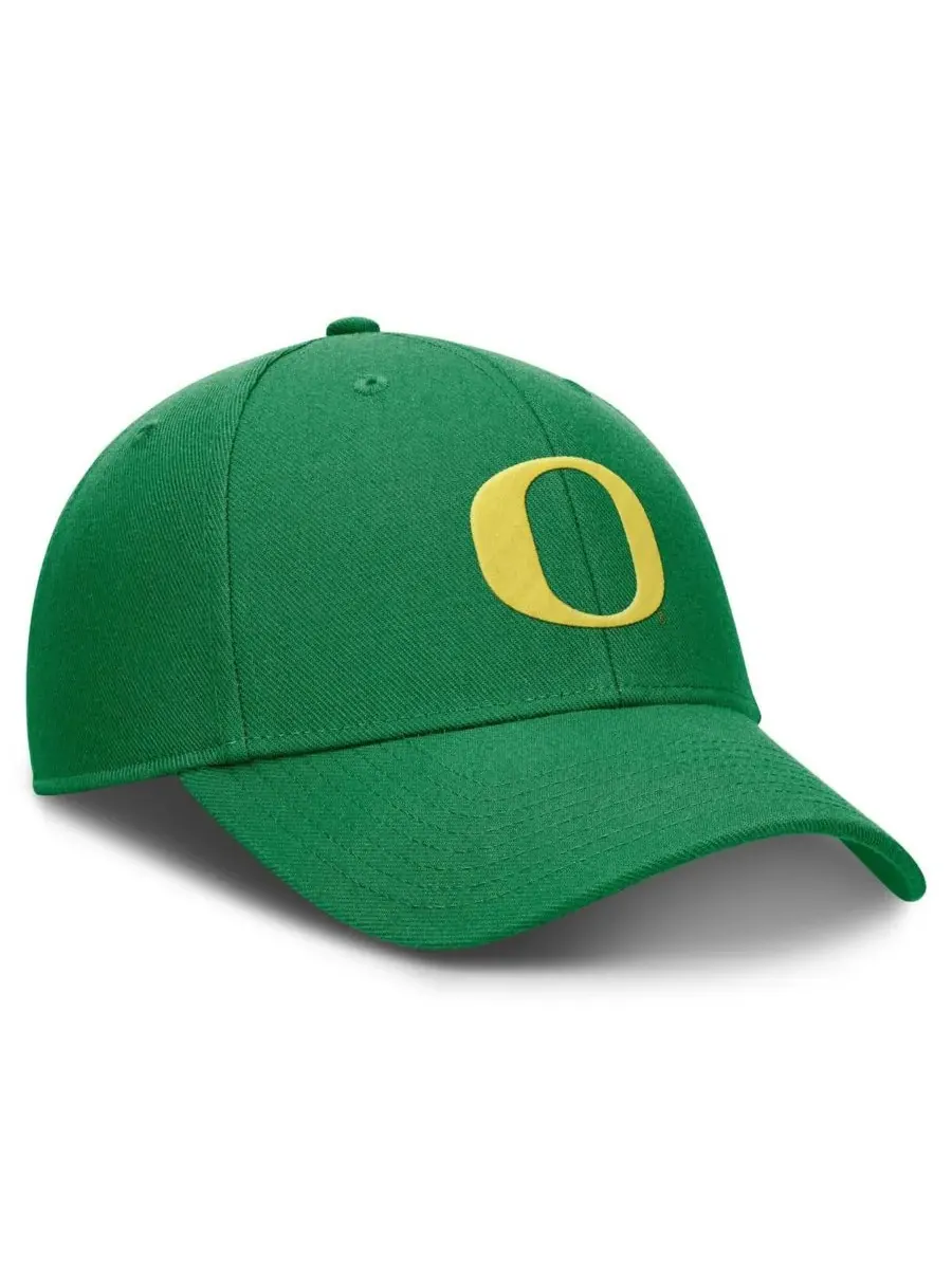 Nike Мужская зеленая регулируемая бейсболка Oregon Ducks 2024 для выступлений на поле — изображение 2 из 4, зеленый