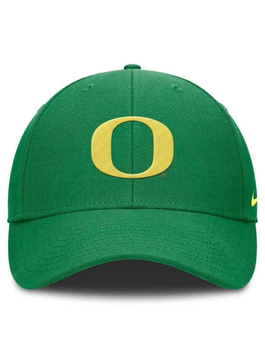 Nike Мужская зеленая регулируемая бейсболка Oregon Ducks 2024 для выступлений на поле — изображение 4 из 4, зеленый