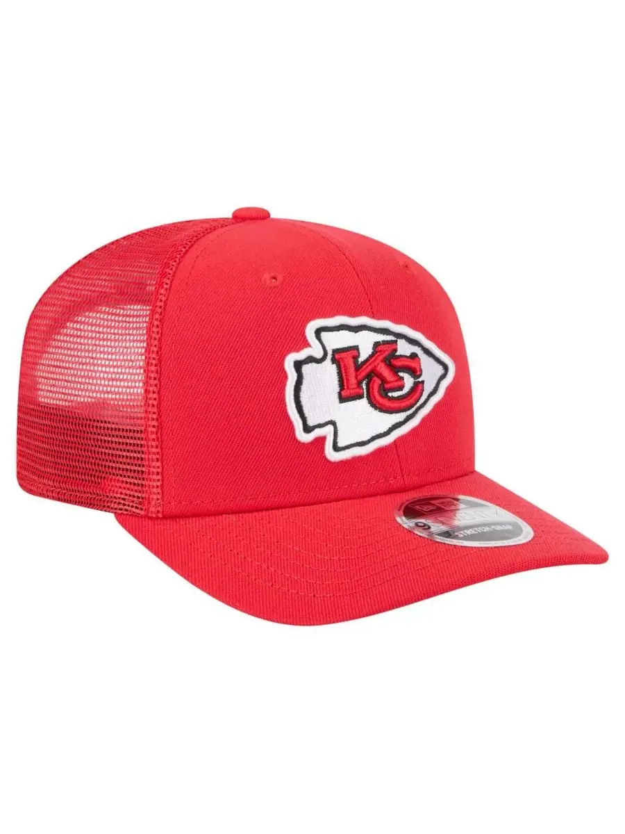 New Era Мужская красная бейсболка Kansas City Chiefs из коллекции 9SEVENTY с регулируемой — изображение 4 из 4, красный