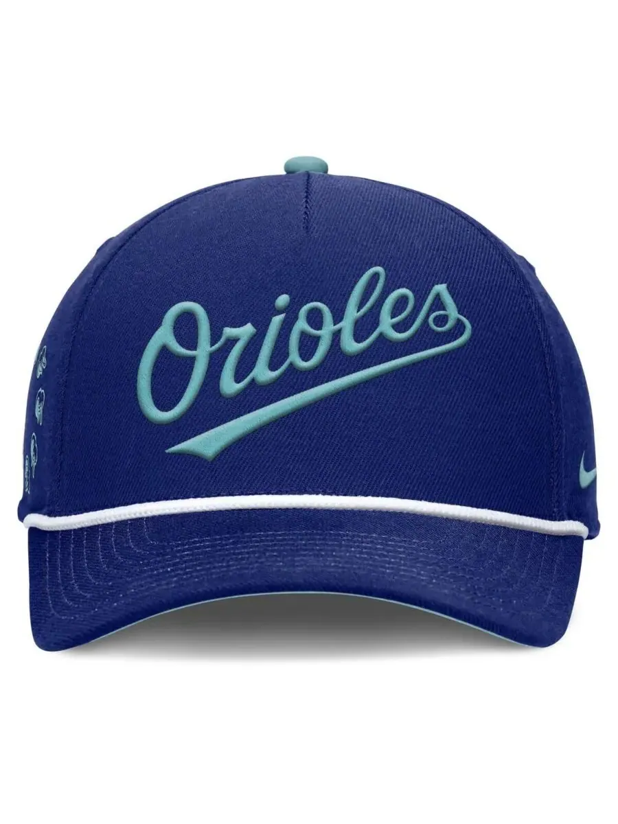 Мужская регулируемая бейсболка Royal Baltimore Orioles ко Дню отца Nike — изображение 2 из 4, королевский