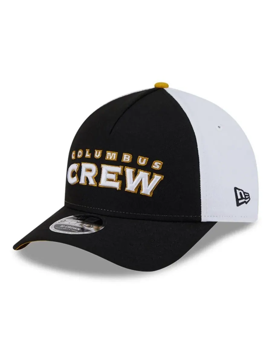 New Era Большая детская кепка Columbus Crew 2025 черного цвета с регулируемой высотой воротника и — изображение 1 из 5