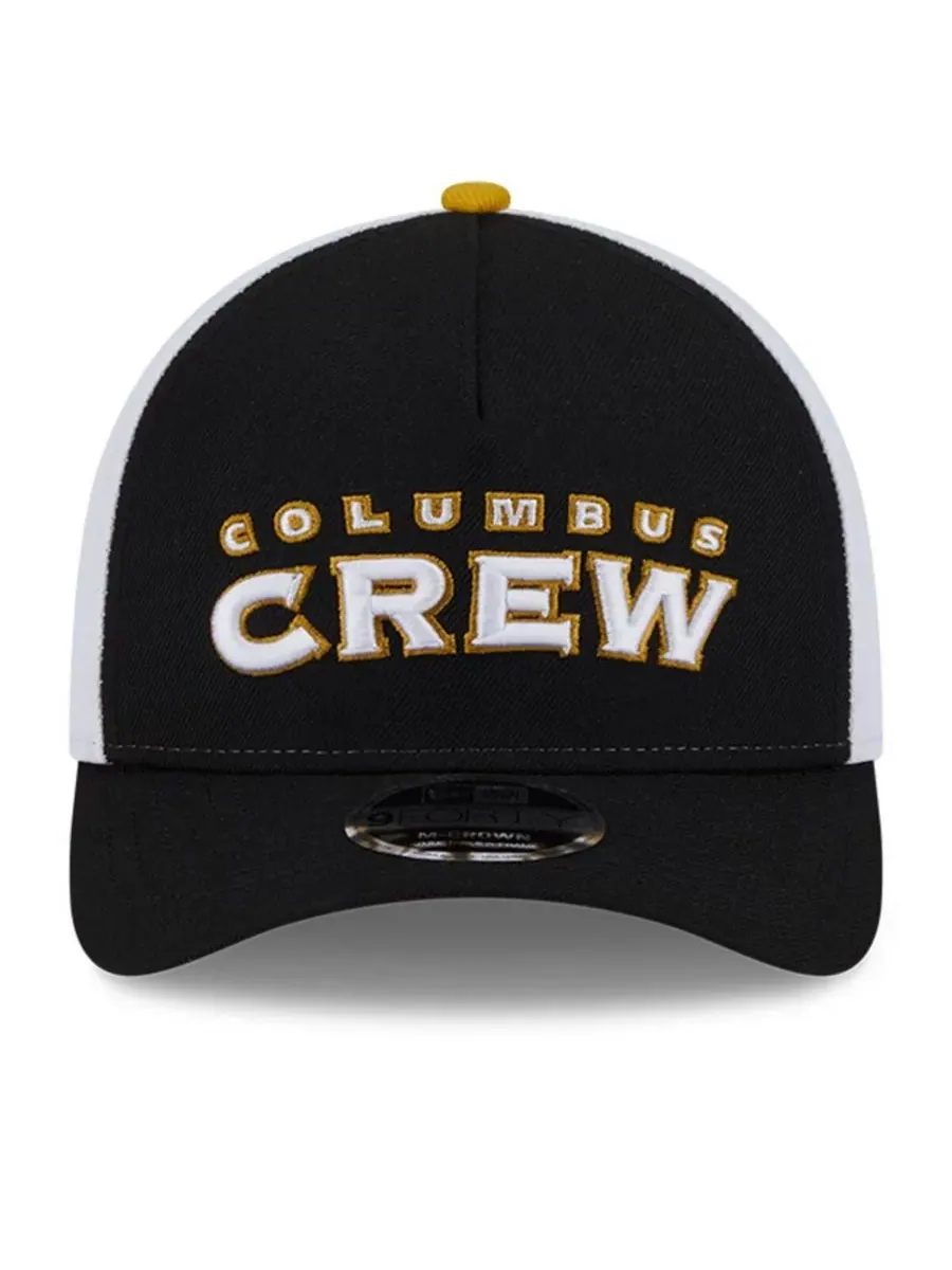 New Era Большая детская кепка Columbus Crew 2025 черного цвета с регулируемой высотой воротника и — изображение 5 из 5