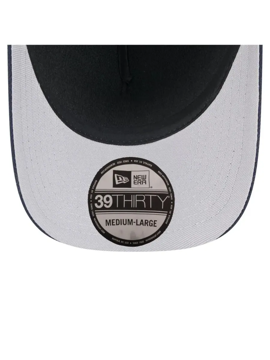 New Era Мужская кепка Dallas Cowboys 39THIRTY Flex, черно-синяя, с символикой драфта НФЛ 2025 года — изображение 3 из 5