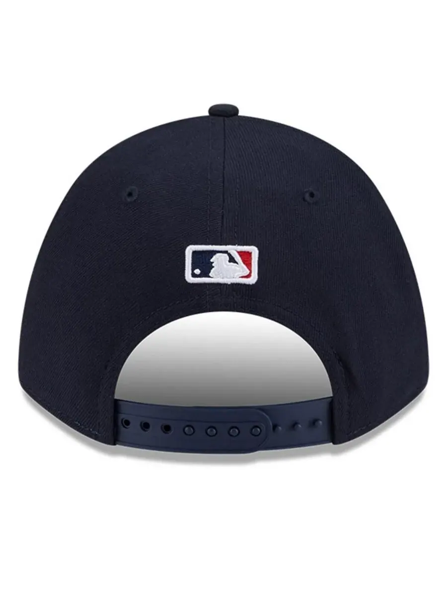 New Era Мужская темно-синяя кепка Minnesota Twins Player Replica 9FORTY с регулируемым размером — изображение 3 из 5