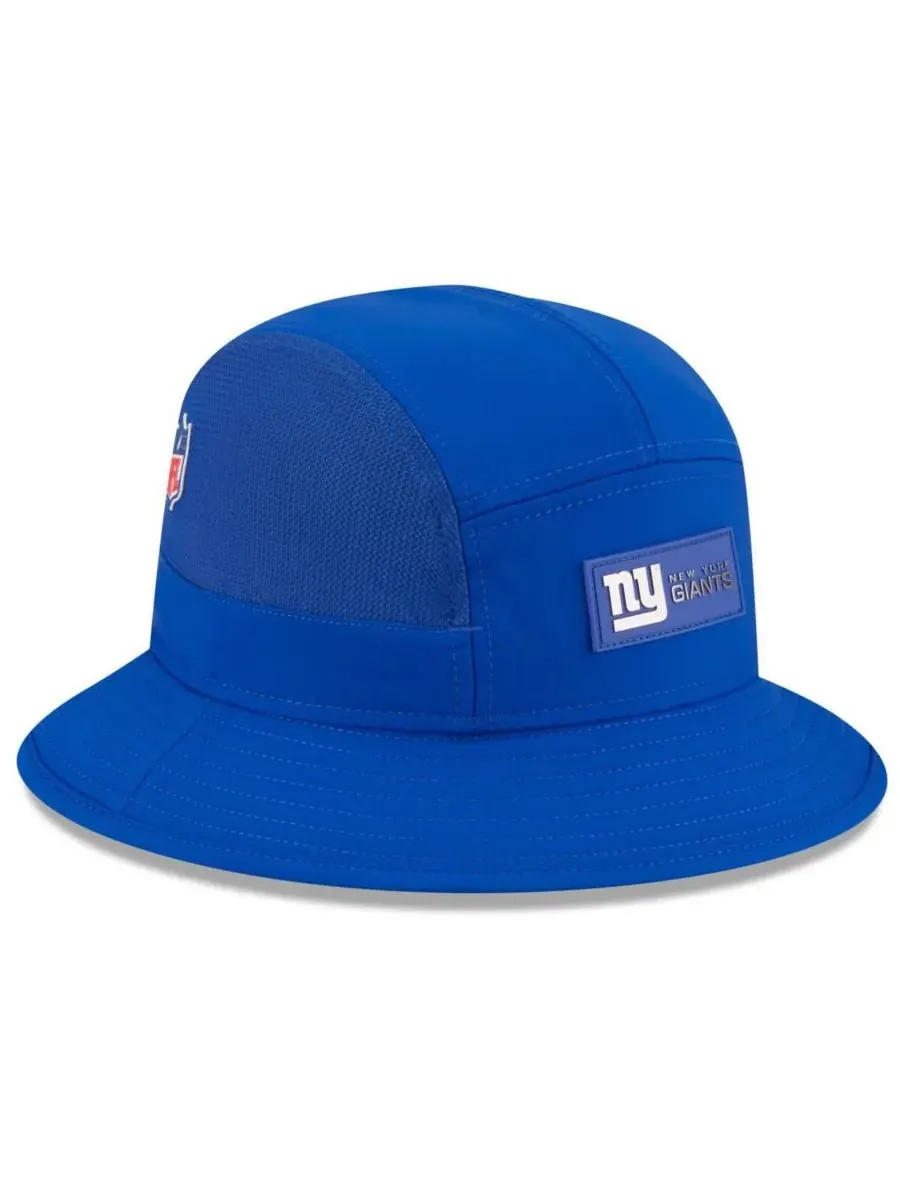 Мужская панама Royal New York Giants 2025 Sideline New Era — изображение 4 из 5, королевский